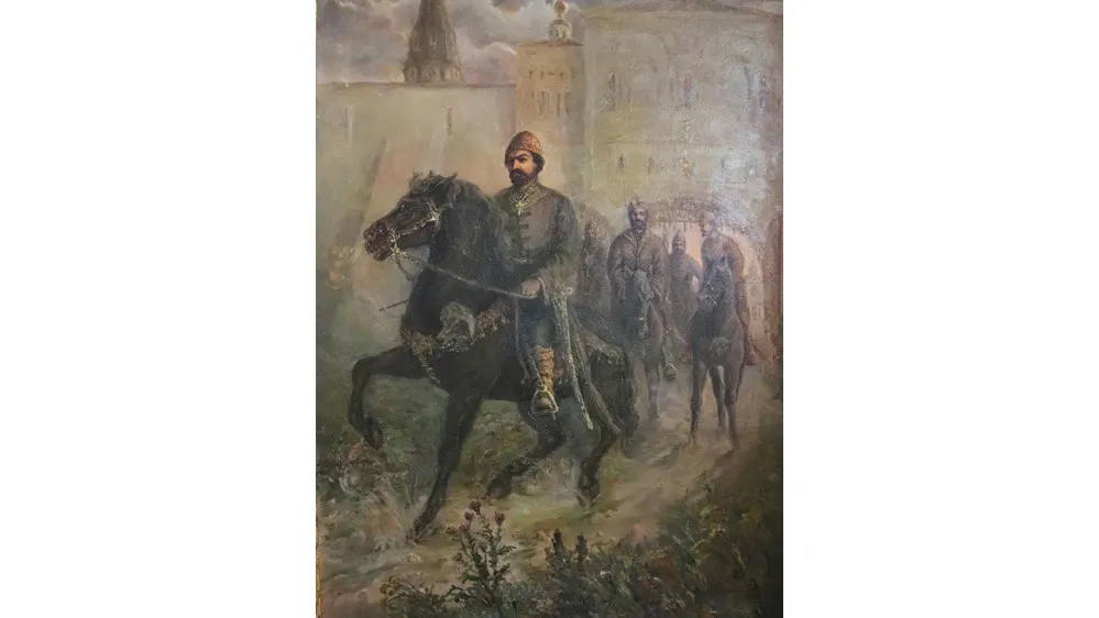 Владимир Жученков «Опричники». Музей-заповедник «Александровская слобода». Фото: kreml-alexandrov.ru