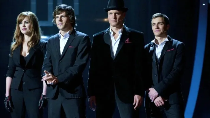 Кадр из трейлера фильма «Иллюзия обмана 3»/Epic Films/Lionsgate Productions Ltd./Reese Wernick Productions/Summit Entertainment/The Fusion Media/«Атмосфера кино»/kinopoisk.ru