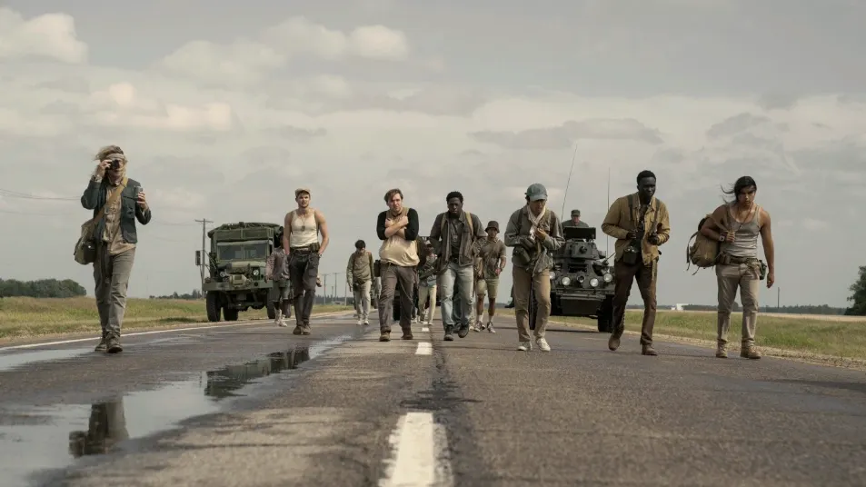 Кадр из трейлера фильма «Долгая прогулка»/about: blank/Lionsgate UK/Manitoba Film and Video Tax Credit Program/Media Capital Technologies/Vertigo Entertainment/«Вольга»/kinopoisk.ru