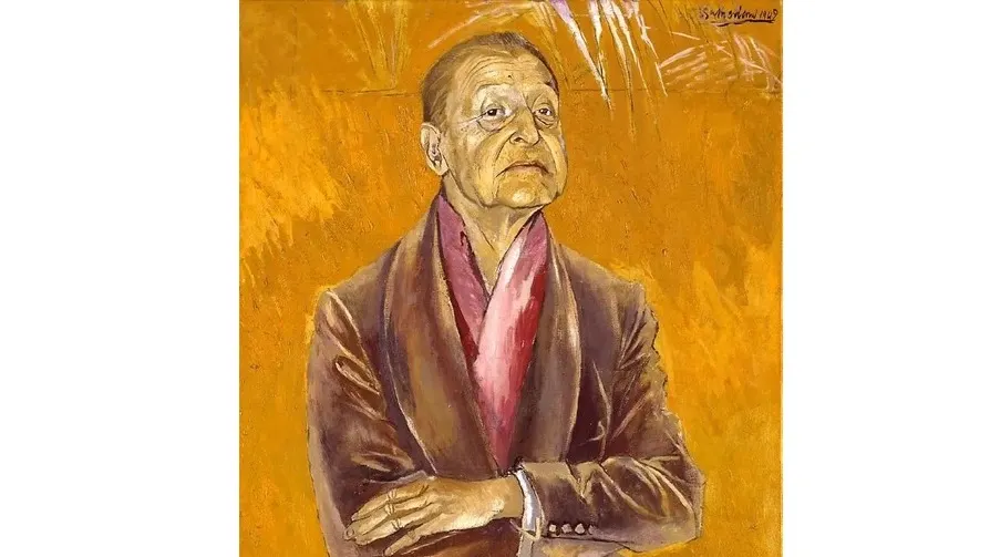 Грэхем Сазерленд «Сомерсет Моэм». 1949 г. Источник: arthive.net