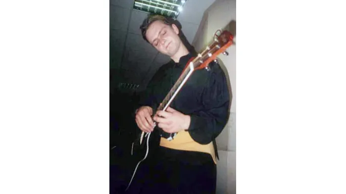 Александр Пушной во время репетиции. Фото: t.me/pushnoypro