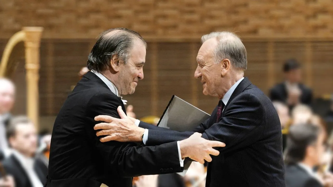 Валерий Гергиев и Родион Щедрин. Фото: culture.gov.ru