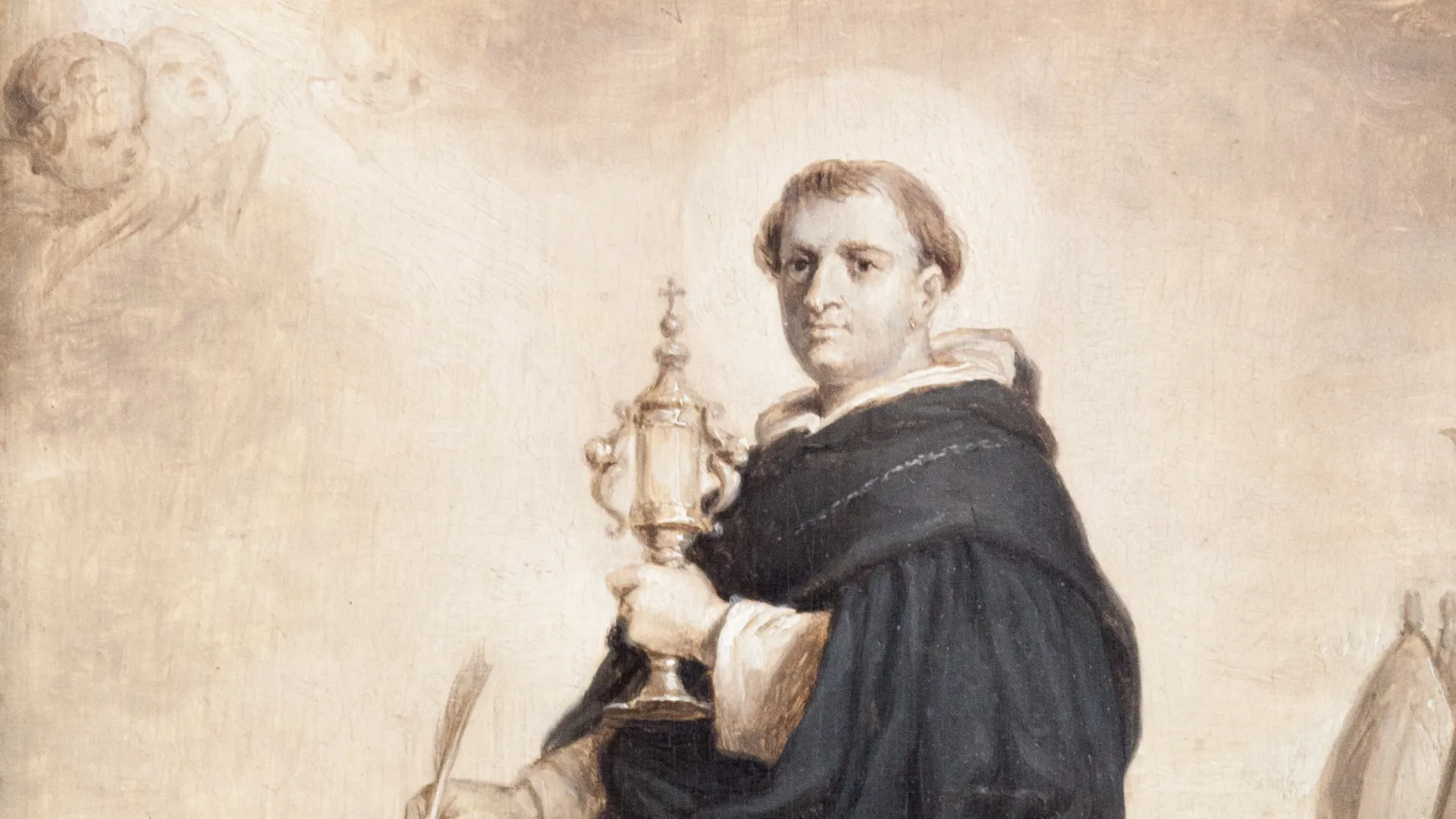 Абрахам Ван Дипенбек «Святой Фома». Акварель из музея изящных искусств Валенсии. Фото: Adam Jan Figel/Shutterstock/Fotodom