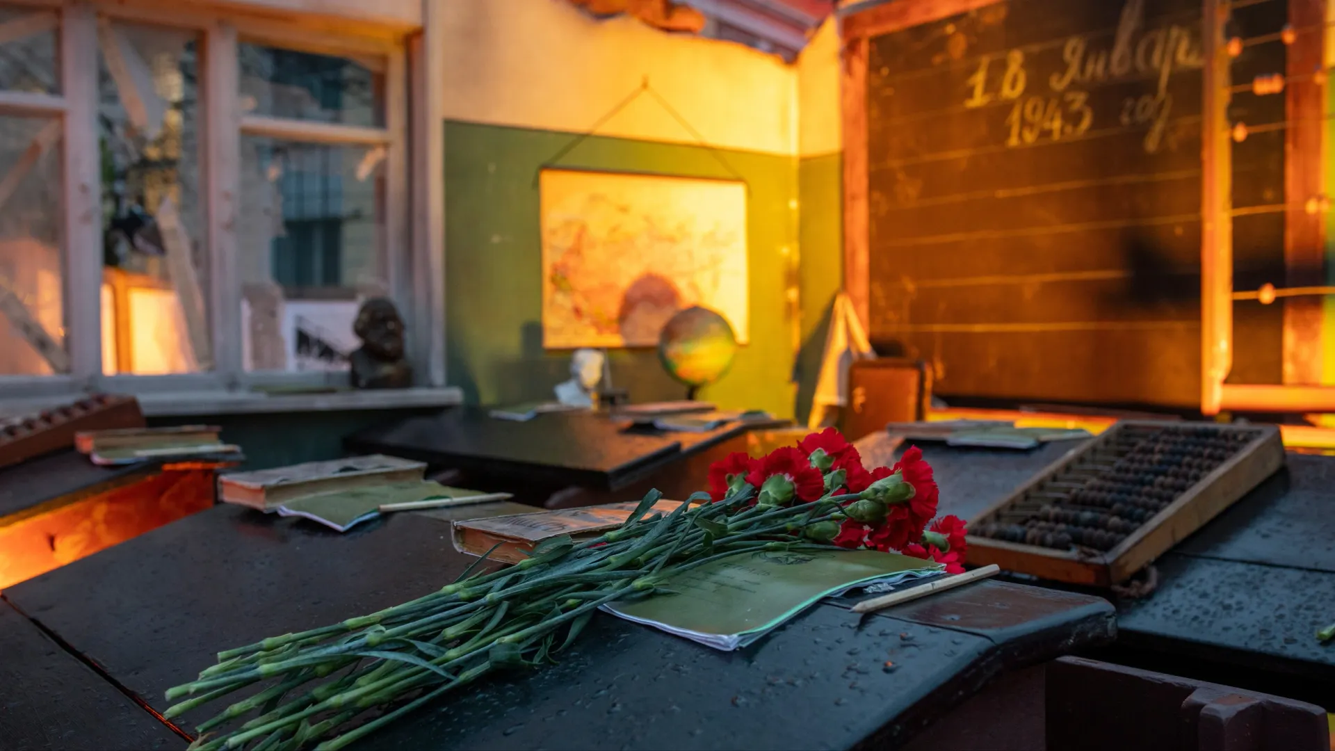 Интерактивный проект «Живые улицы», посвященный 80-летию прорыва блокады Ленинграда. 2024 г. Фото:  Aleksey Dushutin/Shutterstock/Fotodom