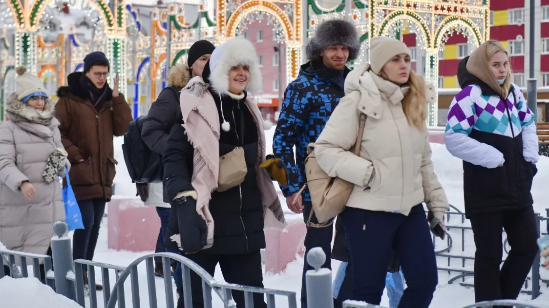 Форум молодых лидеров стран Арктического совета «ICE: Inspiration. Communication. Efforts» в Салехарде, декабрь 2021 года. Фото: Андрей Ткачёв/«Ямал-Медиа»