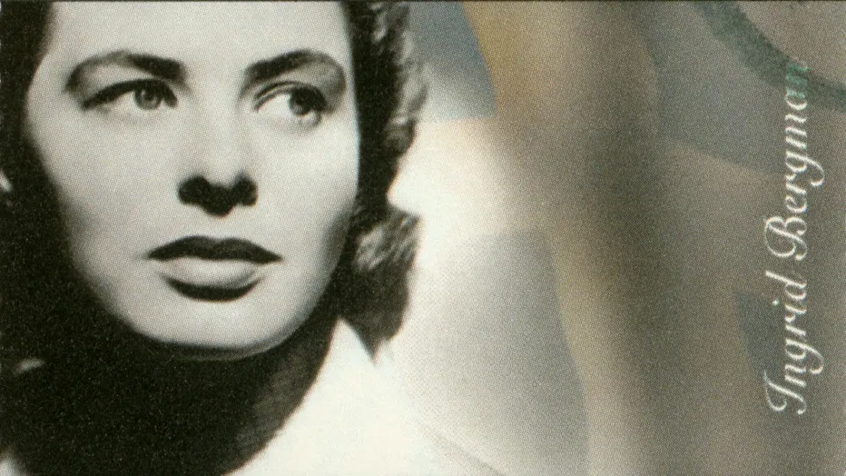 Изображение актрисы Ингрид Бергман на марке. Фото: Olga Popova/Shutterstock/Fotodom