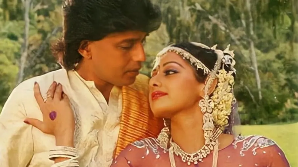 Шридеви и Митхун в фильме «Голос времени». Фото: Vijayalakshmi Art Pictures/imdb.com