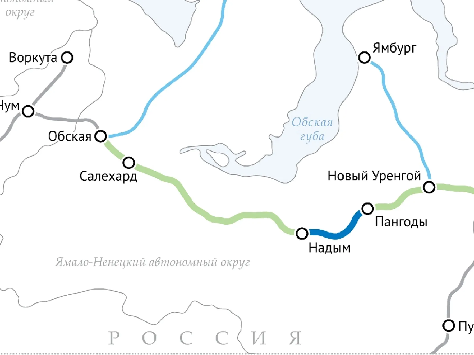 «Газпром» приступает к созданию участка Северного широтного хода на Ямале |  Ямал-Медиа