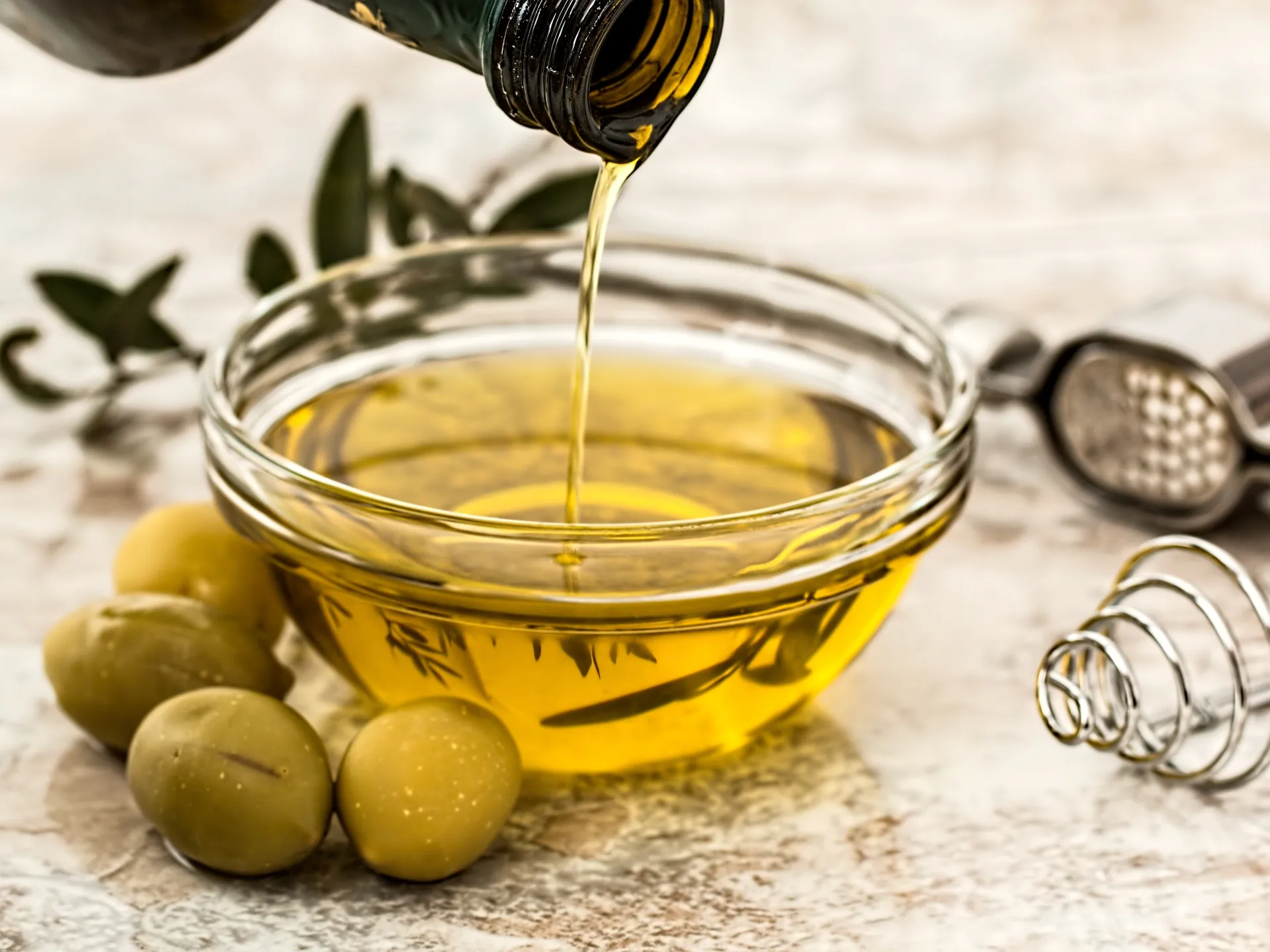 Вместо оливкового масла можно