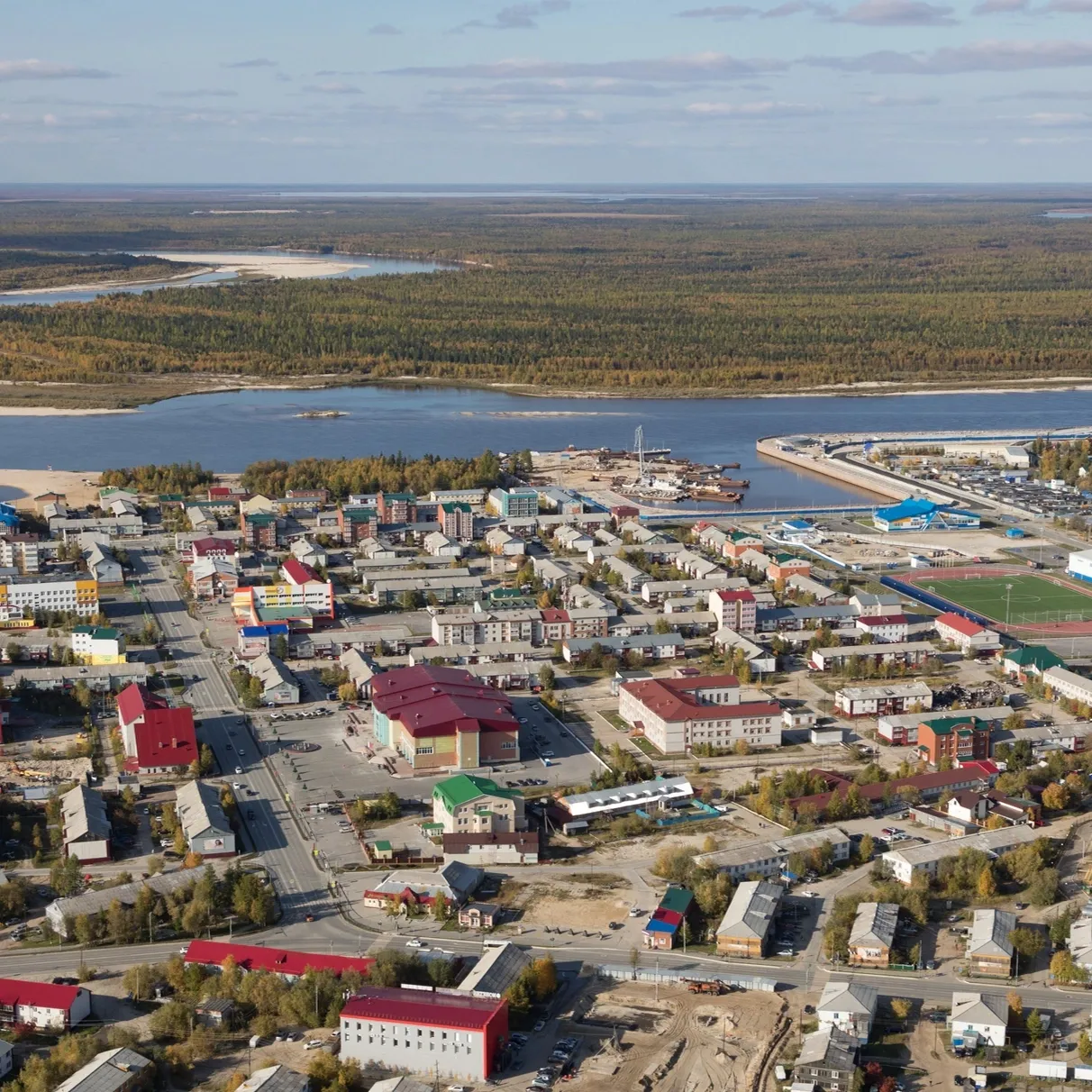 Красивая и современная: в Тарко-Сале к 90-летию города откроют новую стелу  | Ямал-Медиа