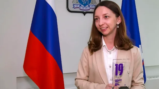 Выдающейся жительнице Ямала Екатерине Каряке вручили награду в Москве