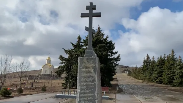 Ямалец Николай Чванов помог восстановить мемориальный комплекс «Саур-Могила» в ДНР