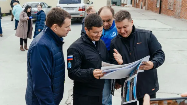 Дмитрий Артюхов встретился с бизнесменом из Надыма, который намерен занять нишу IKEA