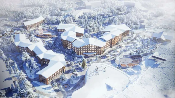 Гостиница первого в России арктического курорта на Ямале: как будет выглядеть