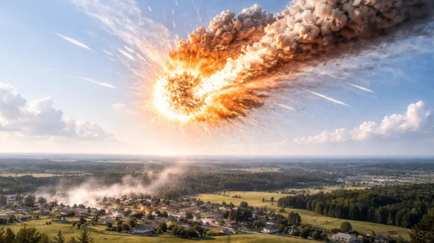 Взрыв метеорита над Огайо оценили в 250 тонн в тротиловом эквиваленте