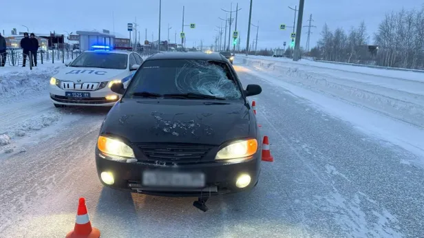 Жительница Ноябрьска попала в реанимацию после ДТП на Магистральной