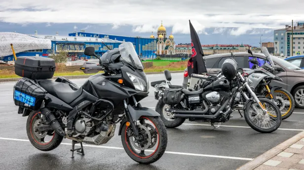 Ямальские «Ночные волки» завершили 600-километровый мотопробег: фото
