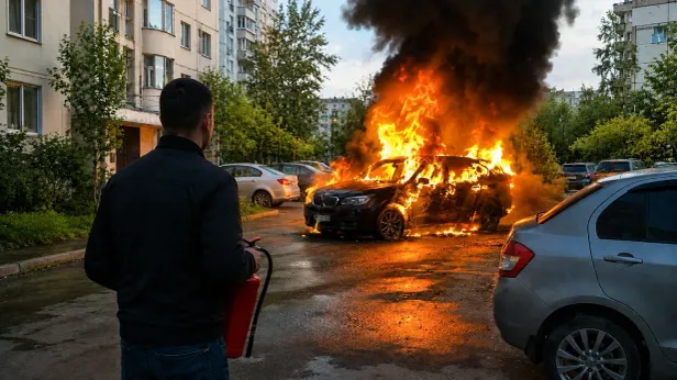 BMW взлетел на воздух в Балашихе: подробности взрыва и ход расследования