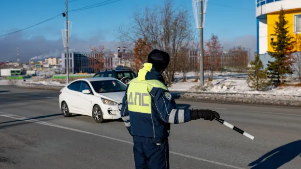 В Ноябрьске полицейские поймали пьяных водителей снегохода и иномарки