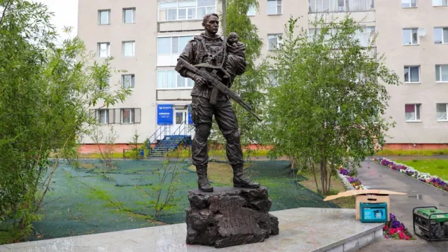Памятник торжественно откроют 16 августа. Фото: Telegram-канал Дмитрия Жаромских