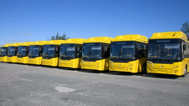 Автобусы курганского производства работают на экологичном газомоторном топливе. Фото: личная страница Алексея Романова, «ВКонтакте»