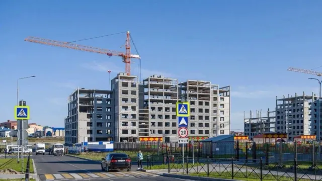Строительство жилья на Ямале сейчас идет быстрыми темпами. Фото: личная страница Дмитрия Артюхова, «ВКонтакте»
