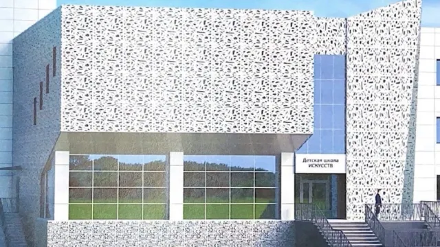Здание обновленной школы искусств будет выглядеть словно покрытое изящным кружевом. Фото: личная страница Марины Тресковой, «ВКонтакте»