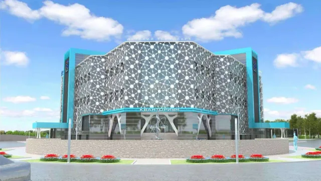 Так будет выглядеть детский образовательный центр «Кванториум» уже в третьем квартале 2023 года. Иллюстрация: Telegram-канал Дмитрия Артюхова