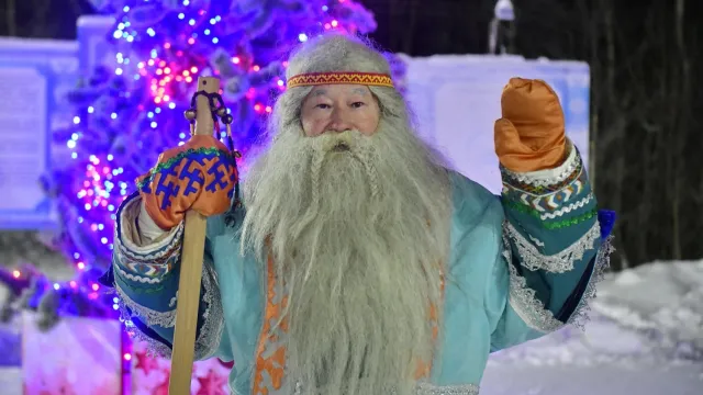 Северный волшебник Ямал Ири начинает путешествие по региону. Фото: Андрей Ткачёв / "Ямал-Медиа"