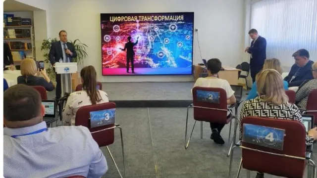 Цифровая трансформация учебного процесса. Фото: «Средняя школа № 17» г. Новый Уренгой /«ВКонтакте»